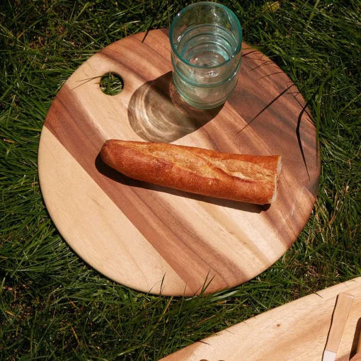Acacia Round Serving Board