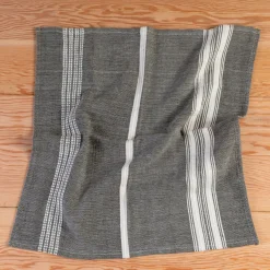Aden Napkins, Grey with Natural, Set of 4^Be Home Best