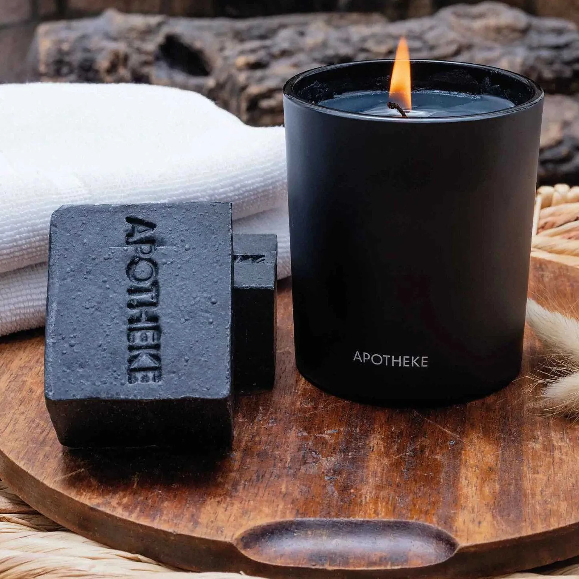 Apotheke Bar Soap, Charcoal