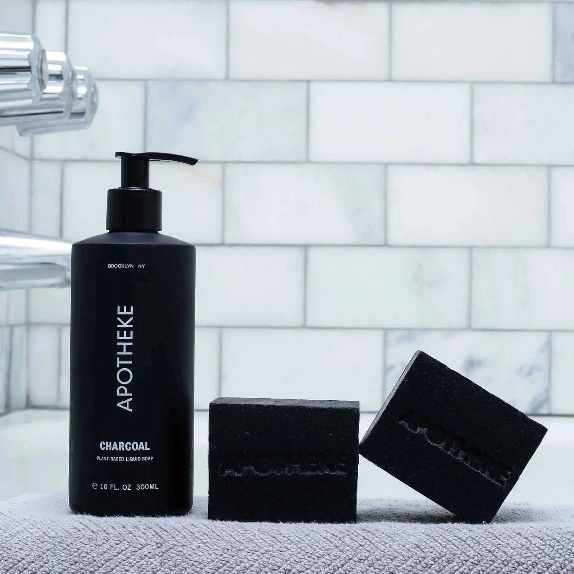 Apotheke Bar Soap, Charcoal