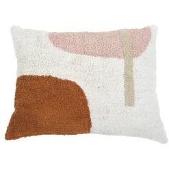 Ariel Big Pillow, Blush and Terra Cotta^Be Home Cheap