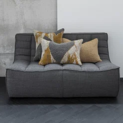 Avana Chevron Lumbar Pillow^Be Home Hot