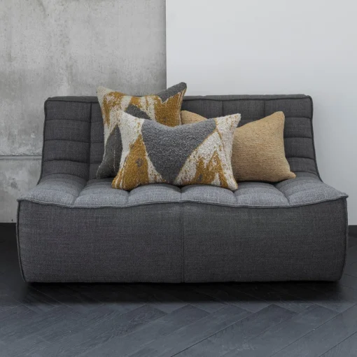 Avana Chevron Lumbar Pillow^Be Home Hot