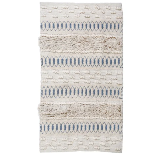 Avery Rug 2' x 3', Ivory & Indigo^Be Home Shop