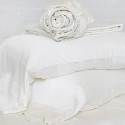 Bamboo Queen Sheet Set, Ivory^Be Home Store