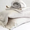 Belgian Linen Cal King Sheet Set, Flax^Be Home Sale