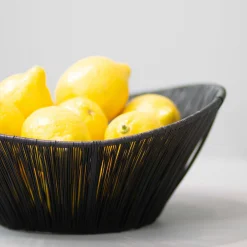 Black Rhythm Wire Basket