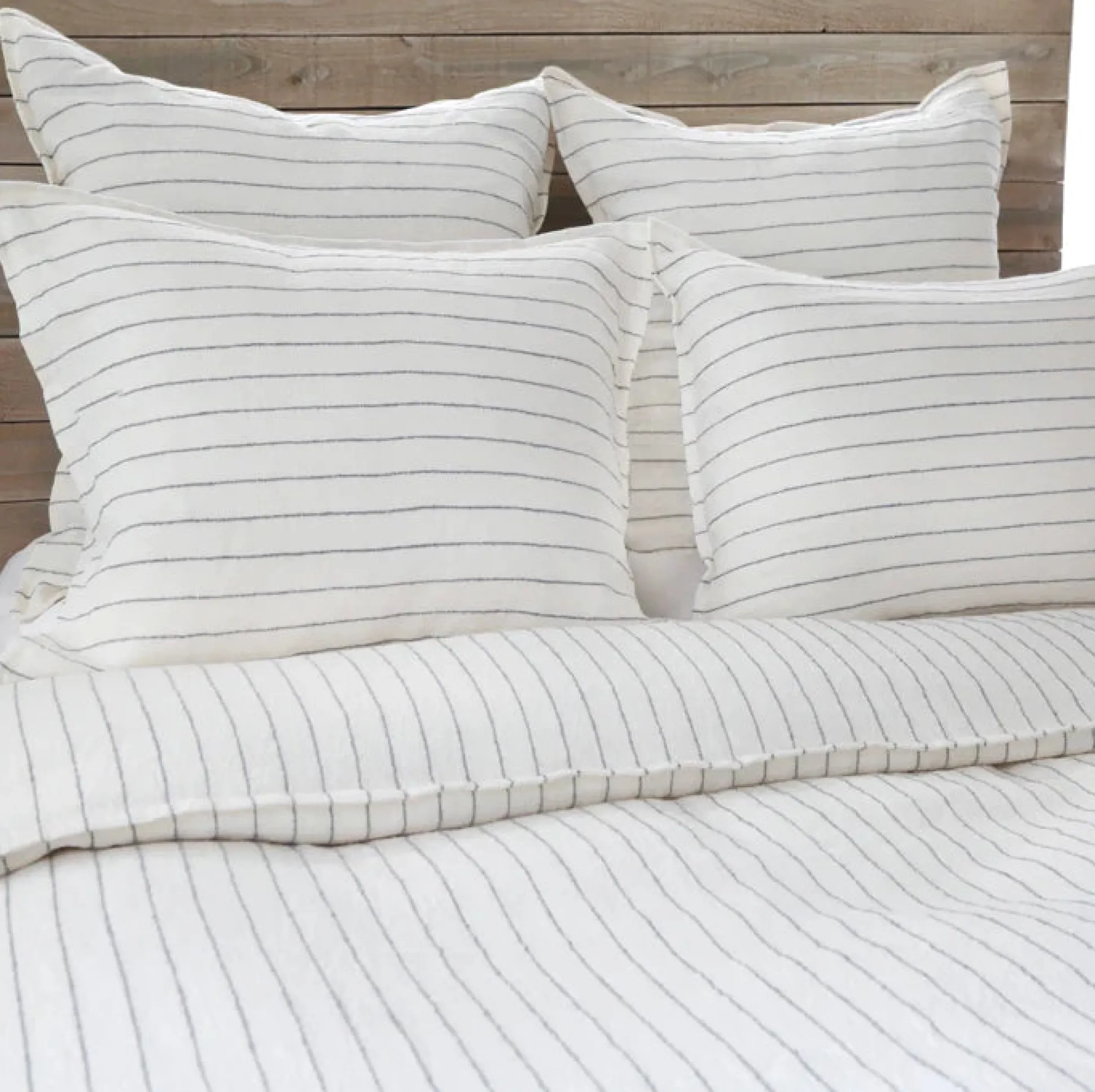Blake Euro Sham, Cream & Grey^Be Home Shop