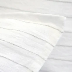 Blake Euro Sham, White & Ocean^Be Home Discount