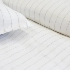 Blake Euro Sham, White & Ocean^Be Home Discount