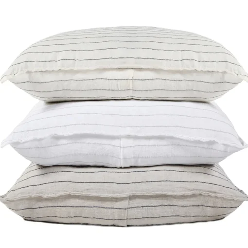 Blake Queen Duvet, Cream & Grey^Be Home Online