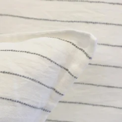Blake Queen Duvet, Cream & Grey^Be Home Online