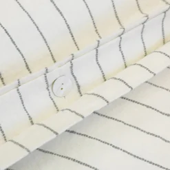 Blake Standard Sham, Cream & Grey^Be Home Sale