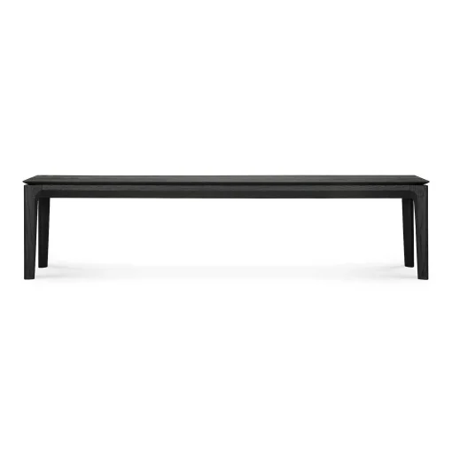 Bok Solid Black Oak Bench, 73"