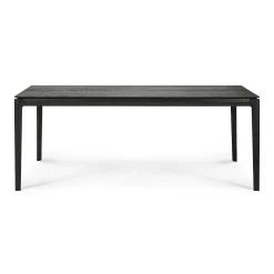 Bok Solid Black Oak Dining Table, 79