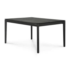 Bok Solid Black Oak Dining Table, 55