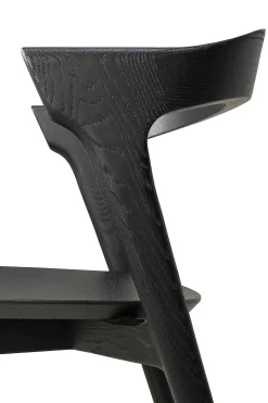 Bok Solid Black Oak Dining Chair
