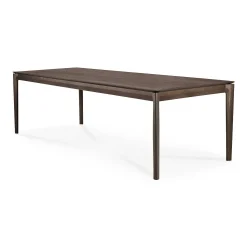 Bok Solid Brown Oak Dining Table, 79