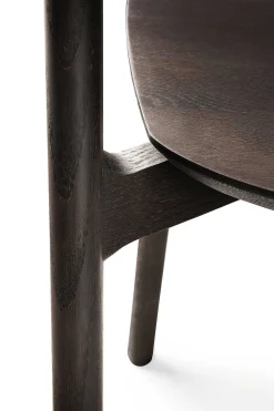 Bok Solid Brown Oak Dining Chair