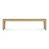 Bok Solid Oak Bench, 73"