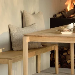 Bok Solid Oak Dining Table, 71