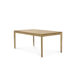 Bok Solid Oak Extendable Dining Table, 63