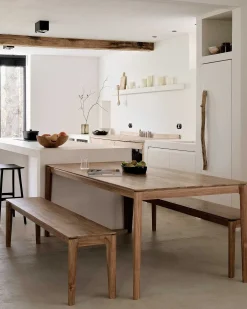 Bok Solid Teak Bench, 66