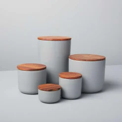 Brampton Stoneware Extra Small Canister, Storm