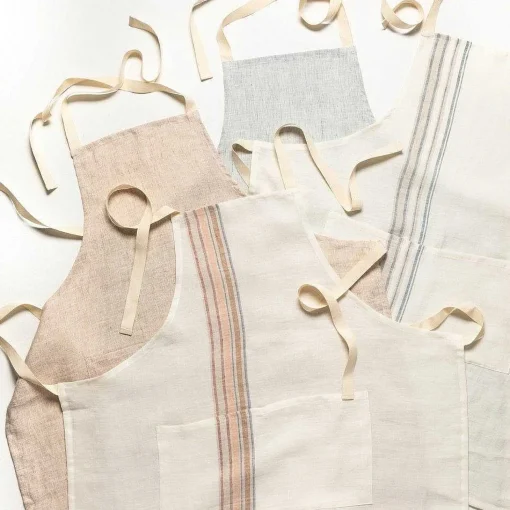 Carmela Kitchen Apron, Beige