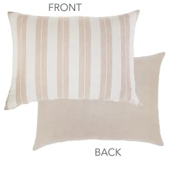 Carter Big Pillow, Ivory & Amber^Be Home Sale