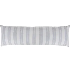 Carter Body Pillow, Ivory & Denim^Be Home Outlet