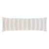 Carter Body Pillow, Ivory & Amber^Be Home Shop