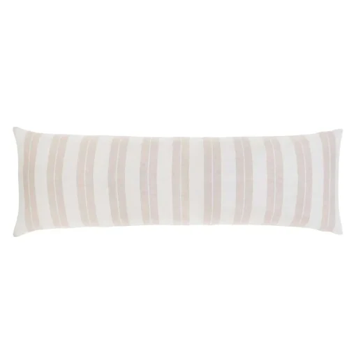 Carter Body Pillow, Ivory & Amber^Be Home Shop