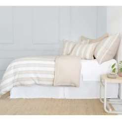 Carter Body Pillow, Ivory & Amber^Be Home Shop