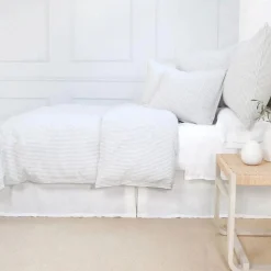 Connor King Duvet, Ivory & Indigo^Be Home Store