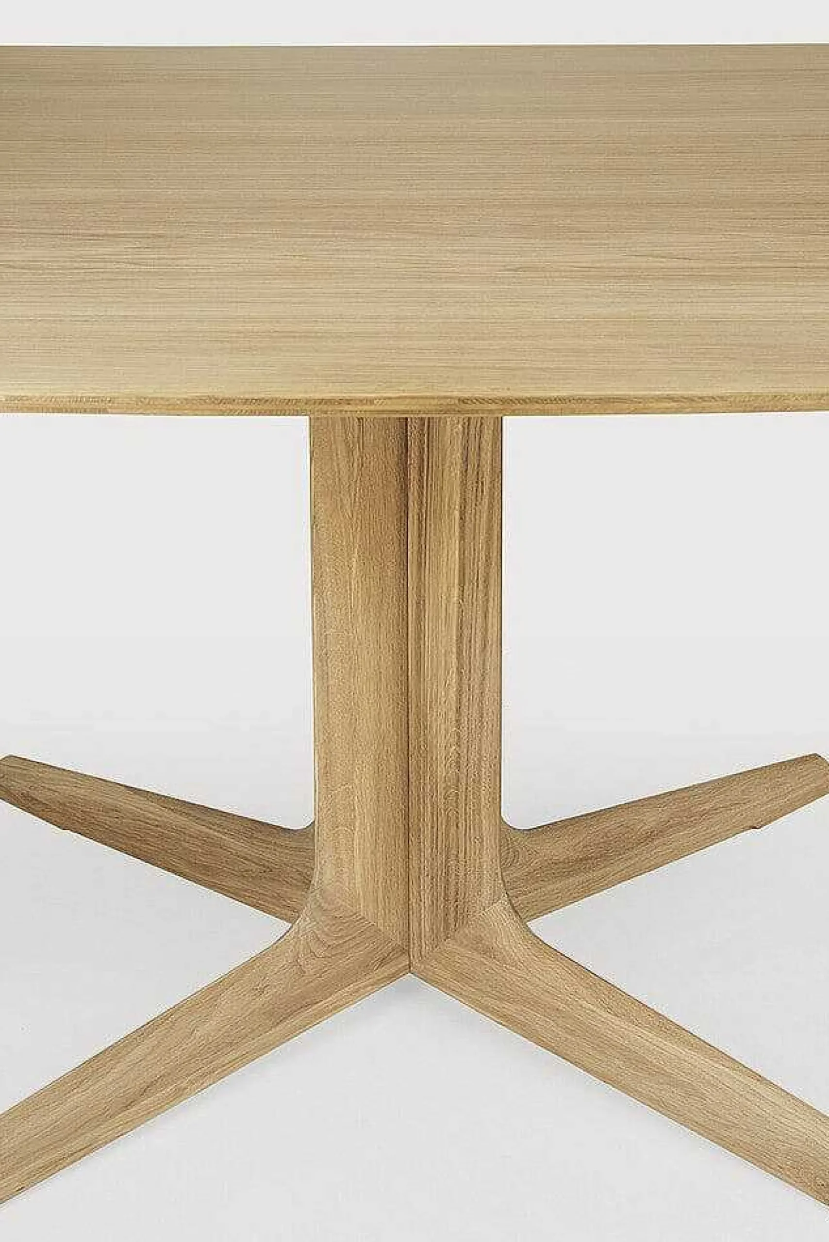 Corto Solid Oak Dining Table, Square