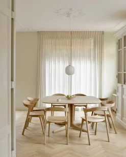 Corto Solid Oak Dining Table, Square