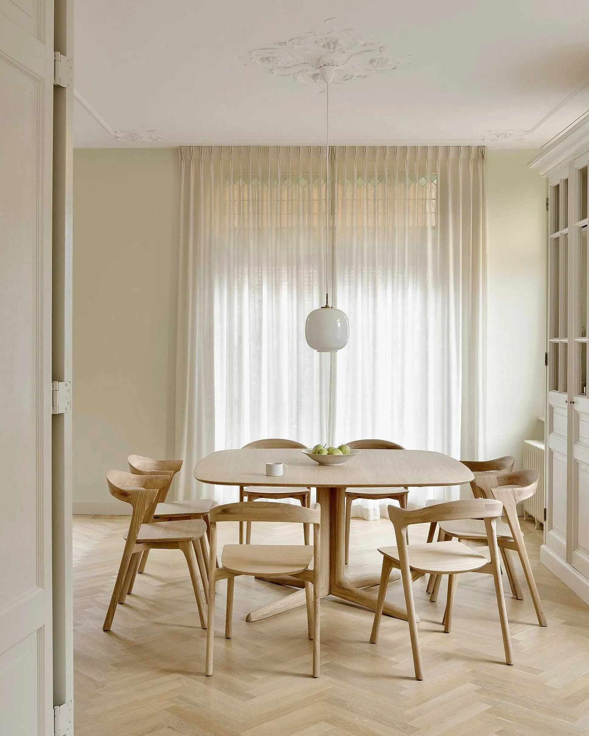 Corto Solid Oak Dining Table, Square