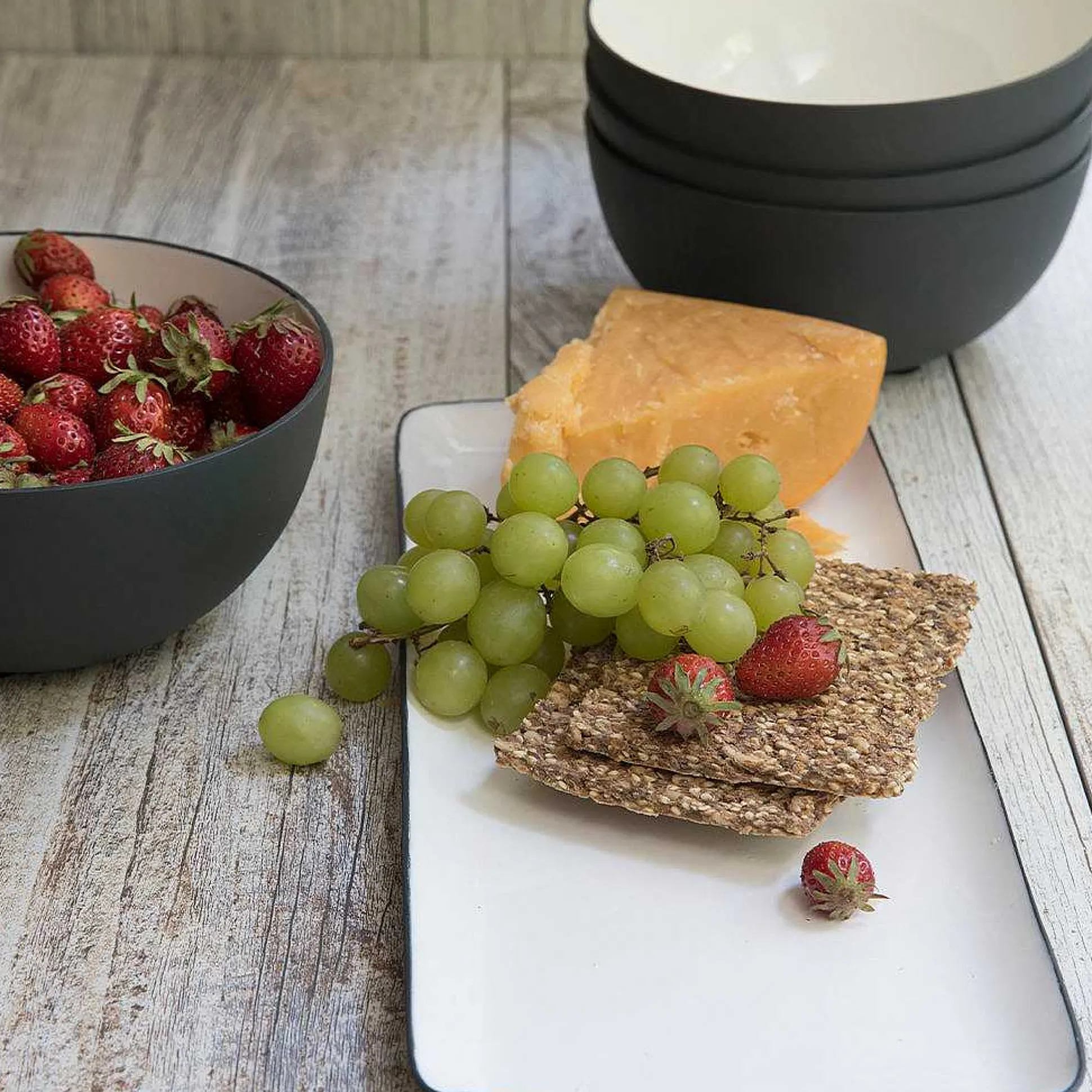 Easton Small Bowl, Graphite