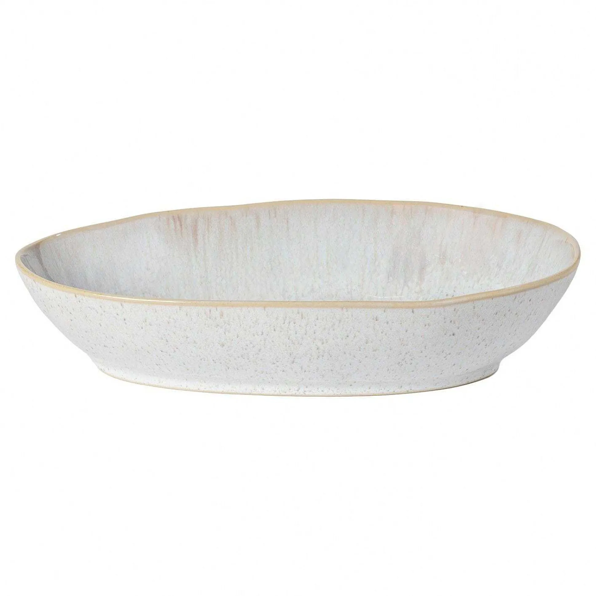 Eivissa Reactive Glaze Oval Baker, Small