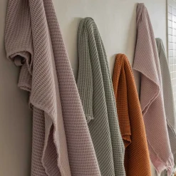 Ella Waffle Bath Towel, Sedona