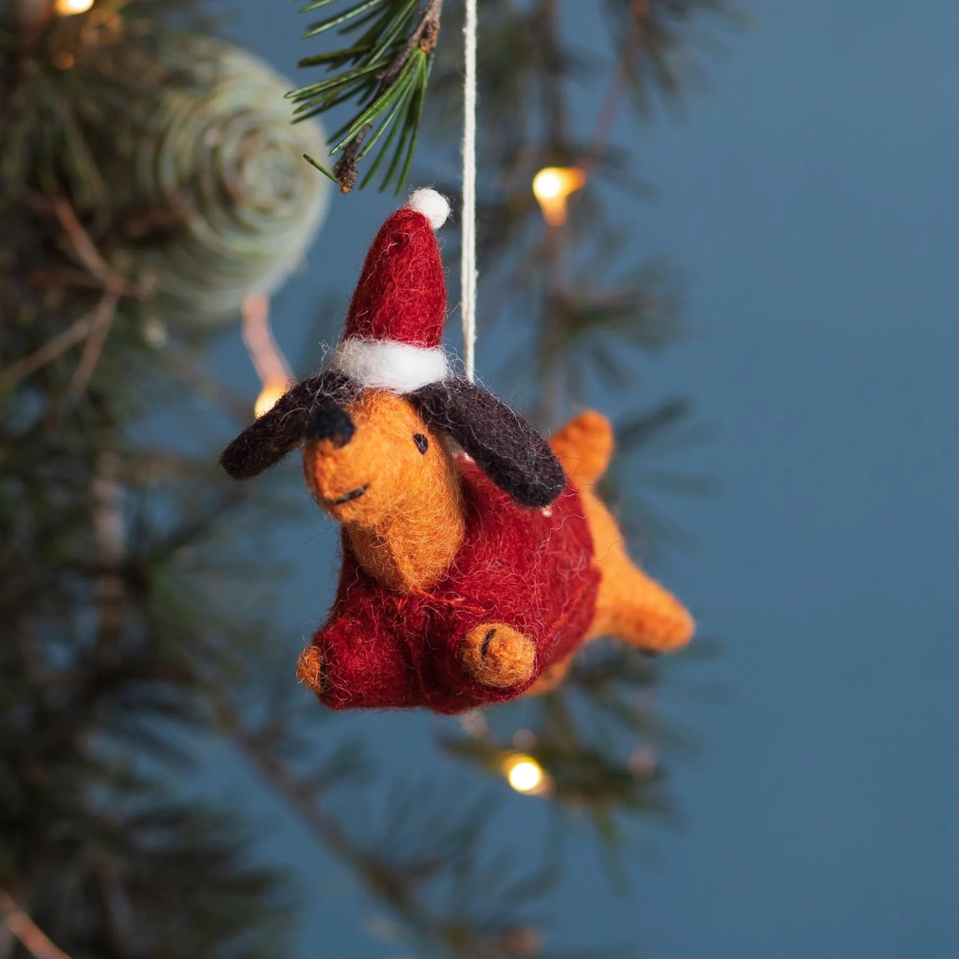 Fido Ornament - Wiener^Be Home New