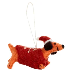 Fido Ornament - Wiener^Be Home New