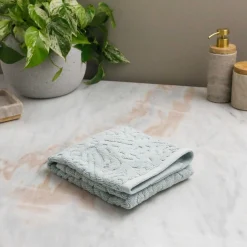 Firenze Washcloth, Sky Light