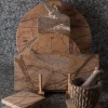 Forest Marble Rectangular Board with Handle, Large