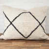 Freddie Big Pillow, Ivory & Charcoal^Be Home Hot