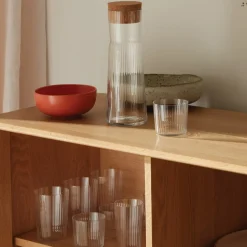 Gio Carafe with Cork Stopper^Be Home Shop