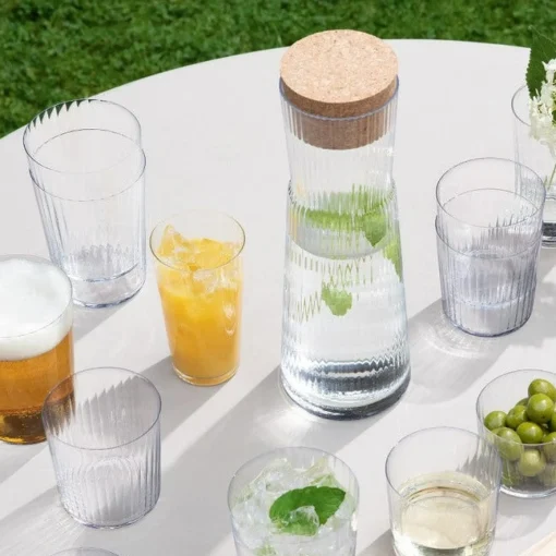Gio Carafe with Cork Stopper^Be Home Shop