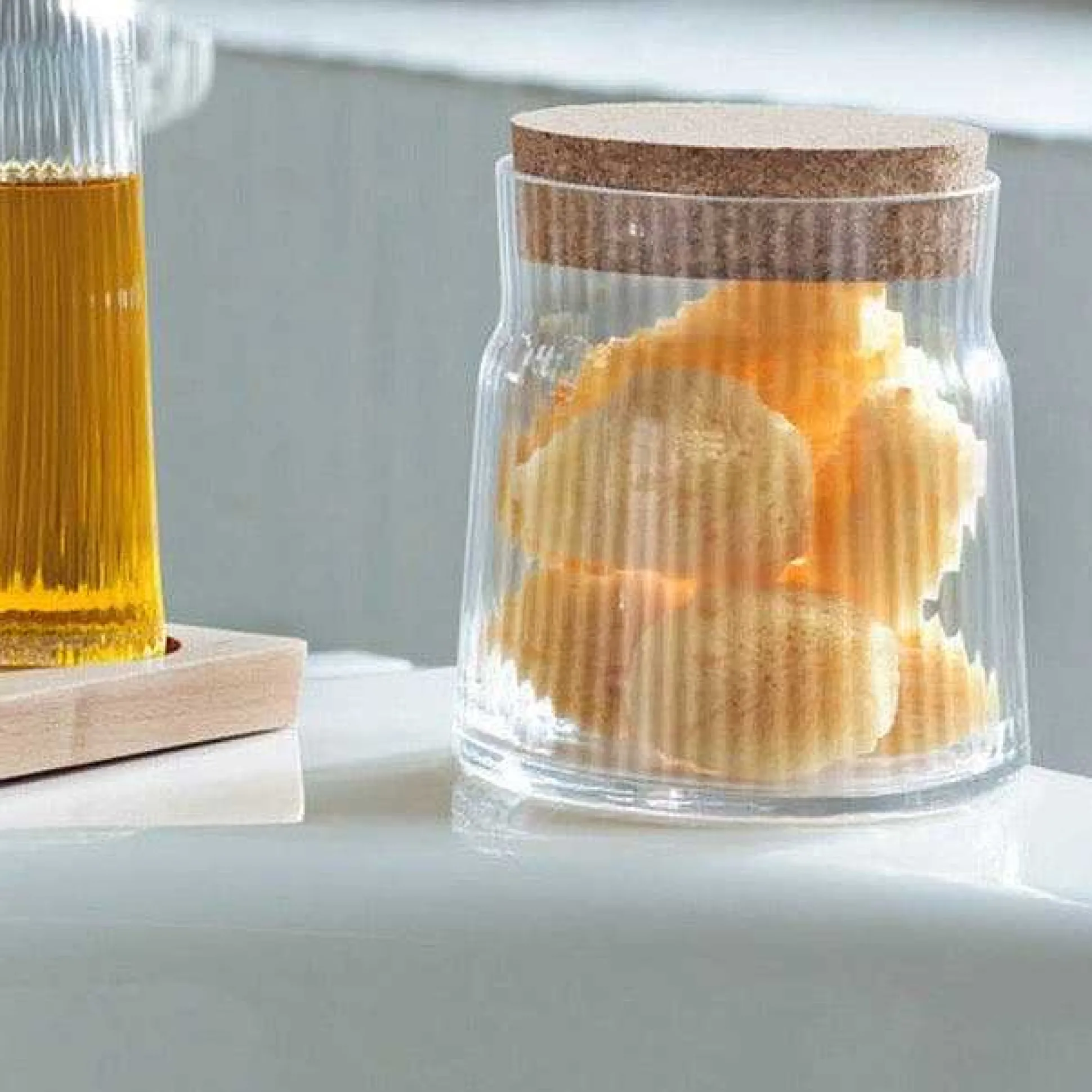 Gio Container with Cork Stopper, Small