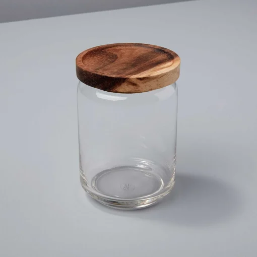 Glass Containers, Set of 3